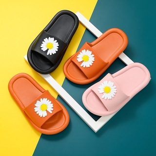 Korean Indoor and Outdoor Chrysanthemum Slippers Lightweight and Wear-Resistant Parent-Child Childre