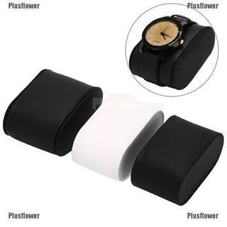 Plusflower pu watch cushions watch pillow for case storage box wrist watch bracelet display
