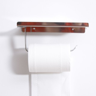 Steel Bathroom Accessories Phone Toilet Roll Holder Shelf Tissue