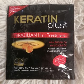Keratin Plus Brazilian Hair Treatment Black 20g