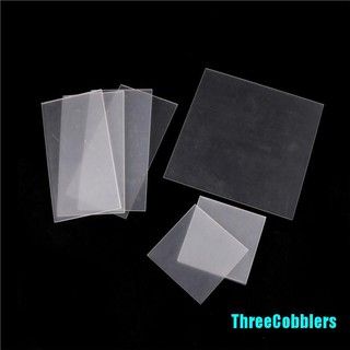[ThreeCobblers] Clear Acrylic Perspex Sheet Cut To Size Plastic Plexiglass Panel DIY 2-5mm New