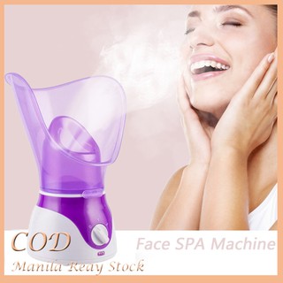 [1 Month Warranty]Hot Facial Steamer 2-in-1 Face Cleansing And Steaming Machine Facial Treatment