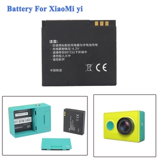High Quality 1010mAH Xiaomi yi Battery Accessories Li-ion Spare Battery For Xiaomi Yi Action Soprt C