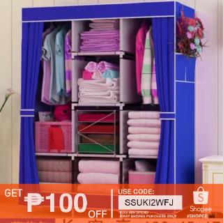 s4 88130(R-14) 105 wardrobe diy BIG Multifunction Cloth Wardrobe Storage Cabinets