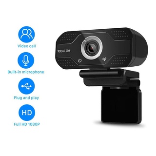 ANBIUX Webcam HD 1080P Usb Camera Webcamera 2MP livestream Web Cam for Desktop Laptops PC with Micro