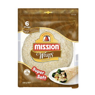 ○Mission Tortilla Soft Wrap Original and Whole Wheat Tortilla Salad 270g 6pcs