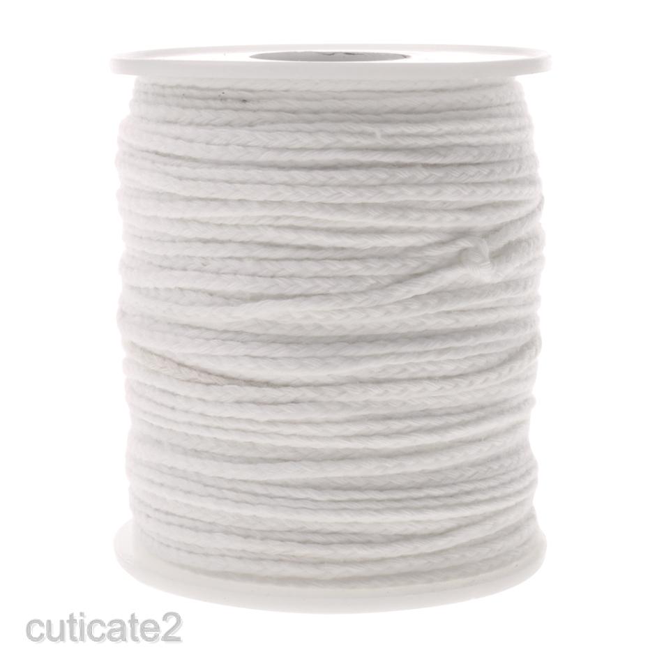 Spool of Cotton Braid Candle Wicks Candle Wick Core DIY Candle Making