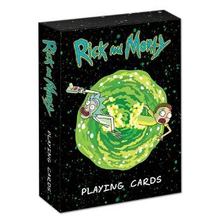 Deluxe Rick and Morty Playing Cards Set Board Game Poker Gift For Party