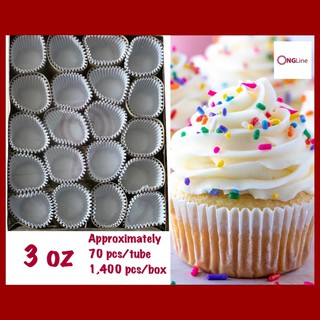 3 oz. / 1,400 pcs. / 1 Box / WHITE Cupcake Liner / Muffin Liner / Baking Cup