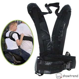 Children Motorcycle Safety Belt Adjustable Seat Strap Harness Kids Baby Safe Buc (1)