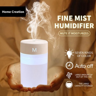 【Ready Stock】▥◈Air Humidifier Portable Ultrasonic Aroma Essential Oil Diffuser USB Mist Maker