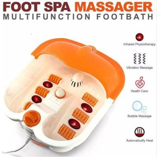 MABUHAYGROCERY Electric foot Bath with Water Heating for Relaxed Feet Bucket Massager