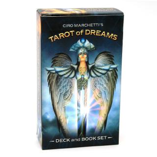 Tarot of Dreams 78 traditional cards are supplemented with a special Tree of Life card plus four Palace cards
