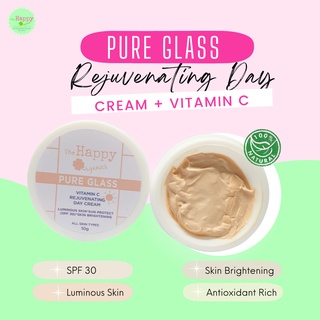 The Happy Organics - Pure Glass Vitamin C Rejuvenating Day Cream (New Improved Advance Formula)