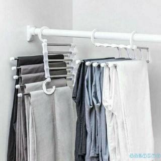 ✦♛✦5 in 1 Multi-functional Pants rack shelves Stainless