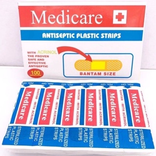 100Pcs/Box Medicare Antiseptic Strips First Aid Band COD