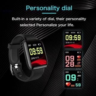 116 plus Smart Watch Heart Rate Blood Pressure Waterproof Smart Bracelet (1)