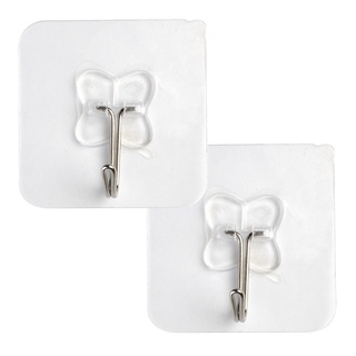 1PCS Non-marking Non-stick Sticky Hook Hook Wall Strong Transparent Suction Cup Without Punching