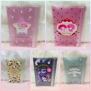 Sanrio Original Hello Kitty Little Twin Stars My Melody Kuromi Cinnamoroll B6 Zipper Case