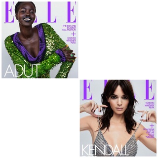 ☒(ONHAND!!) ELLE US WITH KENDALL JENNER / ADUT AKECH
