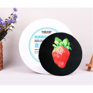 Transon Round canvas panel can be directly used multi-size oil painting Panel acrylic drawing canvas