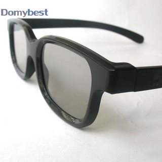 Domybest♚Polarized 3D Glasses Black Movie DVD LCD Video Game Theatre Circular (8)