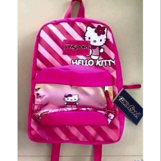 ***COD/FREE SHIPPING JANSPORT CHARACTER HELLO KITTY