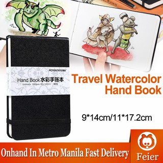 【Manila Shipping】100% Cotton Watercolor Sketchbook 300g/m2 Water Color Drawing Paper Book Student