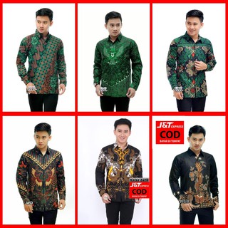 Batik Shirt Clothes Long Sleeve Batik Men Long Sleeve Cotton Cool And Comfortable To Wear