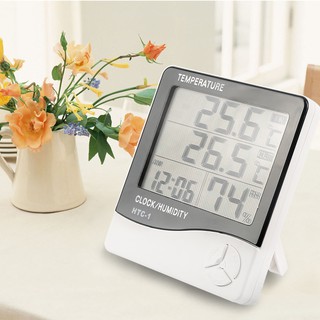 Digital Electronic Temperature Humidity Meter Thermometer Hygrometer Alarm