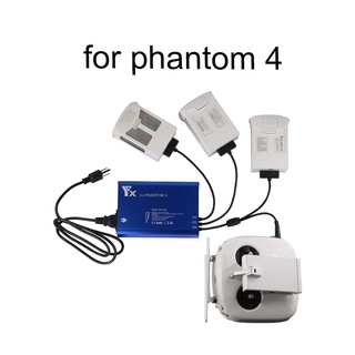 New 4 in 1 Intelligent Parallel Power Hub For DJI Phantom 4 / 4pro Advanced Drone Battery Remote Controller Quick Charger Parts