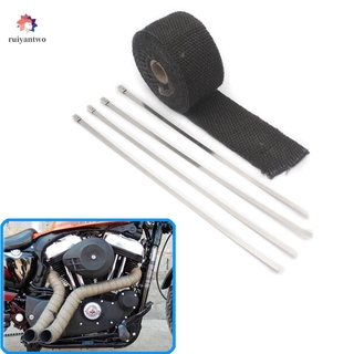【RPH】Motorcycles Turbo Manifold Heat Exhaust Wrap Tape Thermal