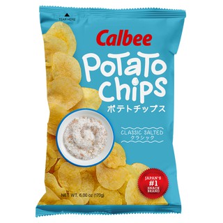Calbee Potato Chips Classic Salted 170g (1)