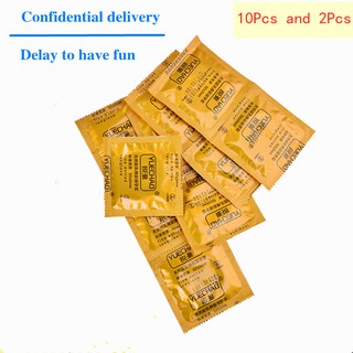 COD 10PCS Male Condom Feeling UltraThin For Man
