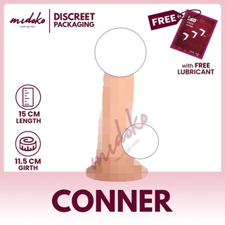 Midoko 5 inch Pink Head Soft Bendable Penis Dildo Sex Toy For Woman Sex Toys for Girls