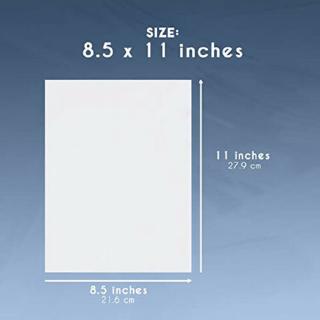 100 Sheets Vellum Paper White Transparent Translucent for Printing Sketching Hot