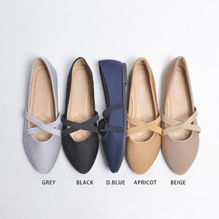 pointed shoe♠❀Pointed toe Doll shoes Flat boat shoes l