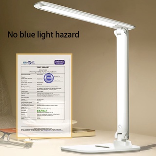 ☫Multifunctional Portable LED Office Desk Lamp Bedroom Dormitory Bedside Rechargeable Study Lamp (4)
