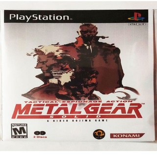 Metal Gear Solid - PS1 Games - Brandnew Playstation cd games ps1 games Ps1 videogame cds ps1 cds