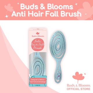 Buds & Blooms Anti Hairfall Brush - Periwinkle Blue xQ2F