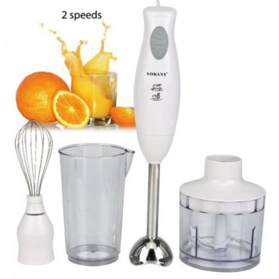 Stainless Steel Hand Blender 200W High Power Electric Meat Mixer Egg Beater#X▲