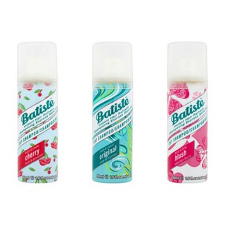 Batiste instant hair refresh dry shampoo (50ml travel size)