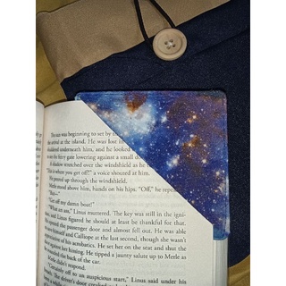 Fabric Bookmarks | Upcycled Corner Bookmarks