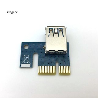 USB 3.0 PCI Express PCI-E 1x Extender Riser Card Board Adapter for Mining
