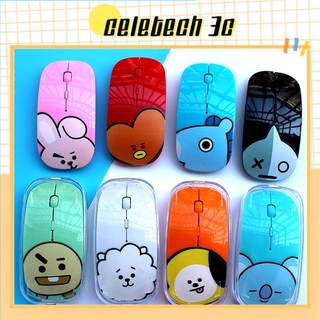 KPOP BTS BT21 Mouse Wireless Mouse Notebook Desktop Computer Game Office Mouse gaming laptop