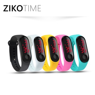 Ziko Fashion Smart LED Sports Digital Rubber Unisex Jewelry Watch W0069