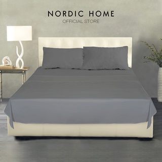 [Queen 4in1 Bedsheet Set] Nordic Home 4in1 Bed Sheet Set - Plain Collecion