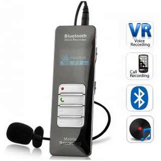 Wireless Bluetooth digital voice recorder support Phone Call Recording and Password Protect Function