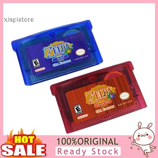 2Pcs Zelda Oracle of Seasons/Ages Game Card for GBA Game Boy Advance