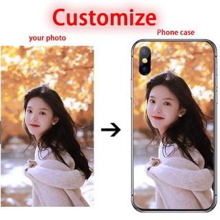 Casing Personalized custom customized phone case Pasadyang DIY phone Soft case Tempered Glass phone case